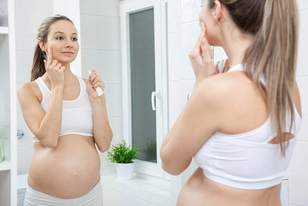 Pregnancy skincare