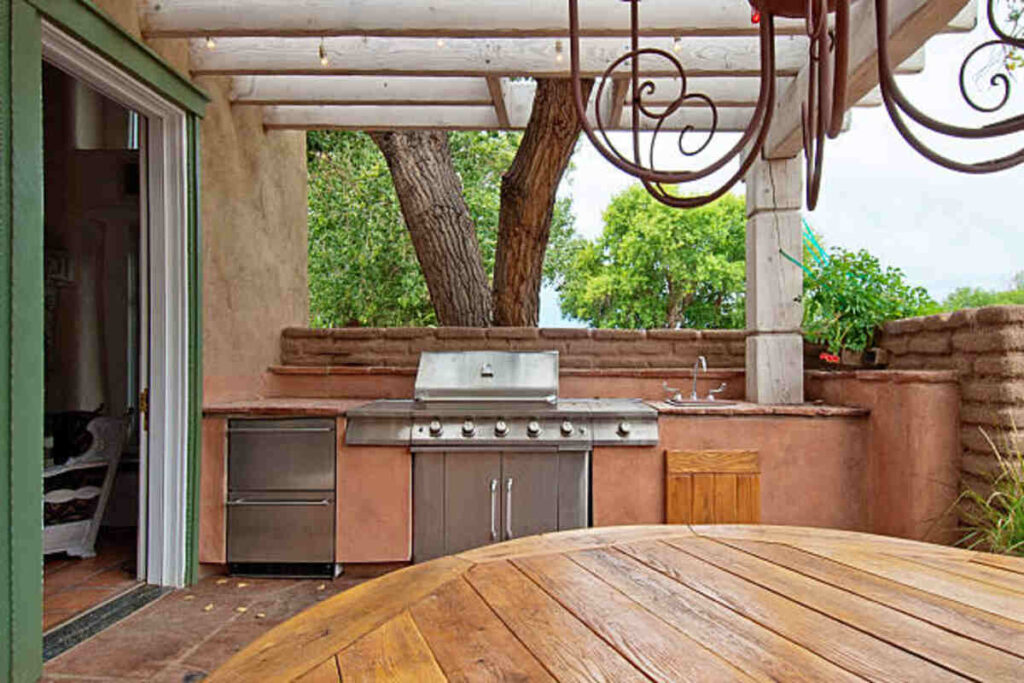 clearwater outdoor kitchen gas installation